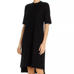 Eileen Fisher Ribbed Mock Neck Dress